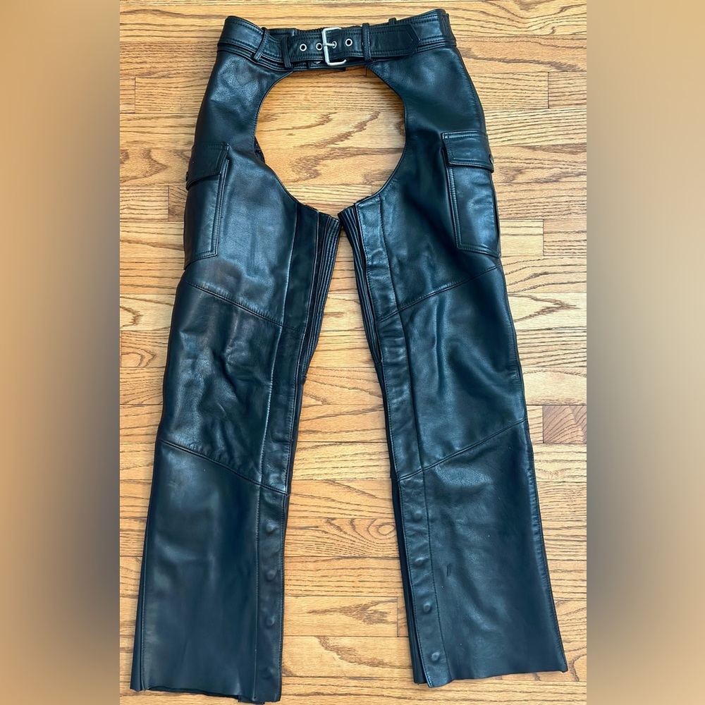 Harley-Davidson Women’s Leather Chaps by Hein Gericke - Size Small